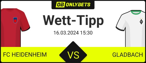 Heidenheim Vs Gladbach Sportwetten Tipps Quoten 16 3 2024