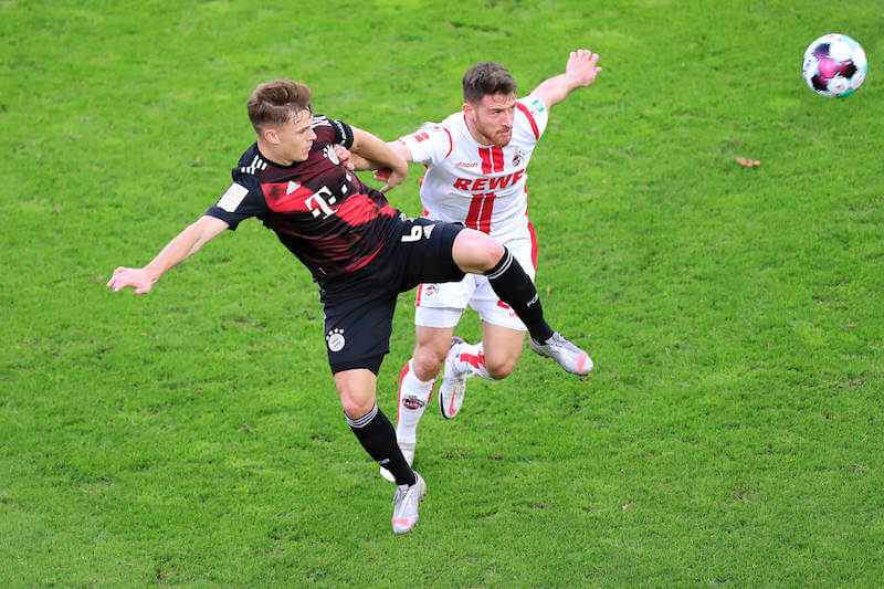 Kimmich im Duell mit Özcan bei Bayern gegen Köln