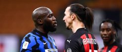 Lukaku im Zwist mit Ibrahimovic bei Milan gegen Inter Mailand