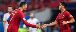 Cristiano Ronaldo und Andre Silva wollen mit Portugal gegen Serbien gewinnen