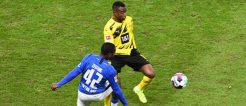 Dortmund Stürmer Moukoko will gegen die Hertha treffen