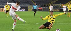 Im Hinspiel gewann Stuttgart gegen den BVB mit 5:1