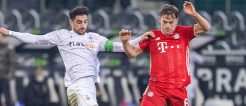 Zwei Nationalspieler im Zweikampf - Stindl gegen Kimmich