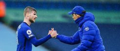 Timo Werner will mit Coach Tuchel mit Chelsea gegen Arsenal jubeln