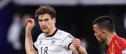 Goretzka am Ball für Deutschland