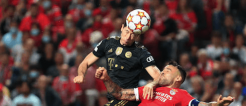 Lewandowski im Einsatz gegen Benfica