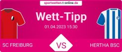 sc freiburg hertha bsc wett tipp