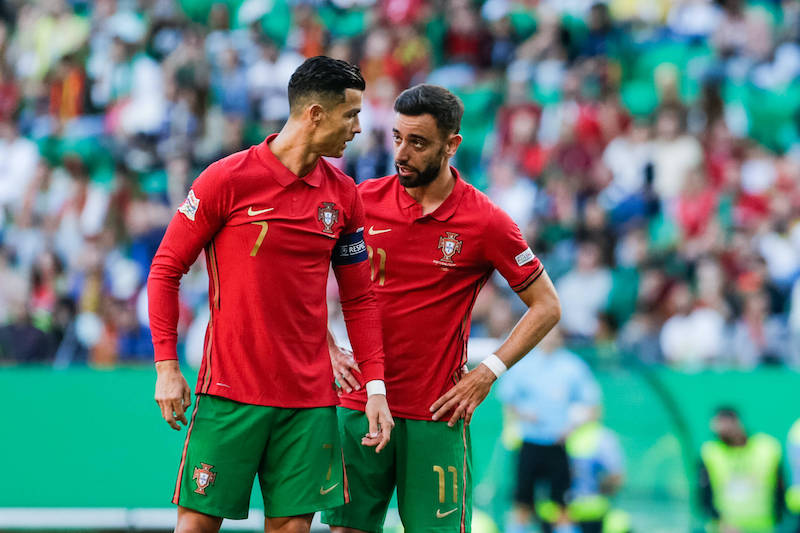 Chefsache - Cristiano Ronaldo und Bruno Fernandes gehen als Tabellenführer ins Spiel gegen die Schweiz