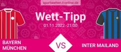 Bayern vs Inter Tipp und Quoten