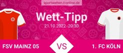 Mainz vs Köln Tipp und Quoten