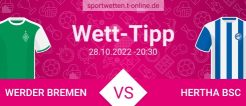 Werder Bremen vs Hertha Quoten und Tipp