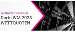 Darts WM 2023 Wetten und Quoten