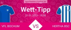 VfL Bochum vs Hertha BSC Berlin Wett Tipp