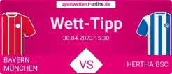 Bayern vs Hertha BSC Quoten und Tipp