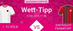 Köln vs Frankfurt Wett Tipp