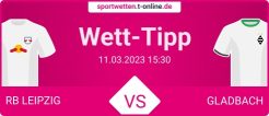 RB Leipzig vs Gladbach Wett Tipp