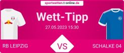 RB Leipzig vs Schalke 04 Wett Tipp und Quoten