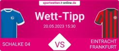 Schalke vs Eintracht Frankfurt Tipp und Quoten