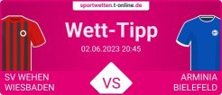 wehen wiesbaden arminia bielefeld wett tipp quoten