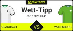 Gladbach vs Wolfsburg Tipp und Quoten