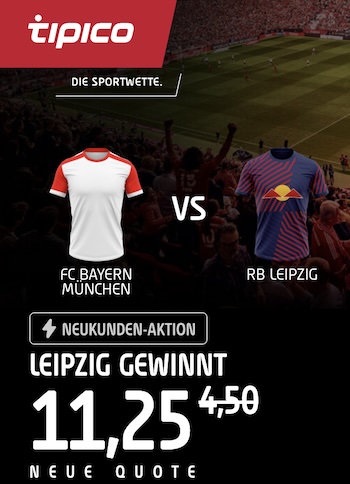 Bayern Leipzig Boost Tipico