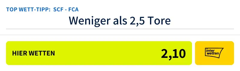 Interwetten Freiburg Augsburg