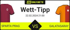 Sparta Prag Galatasaray Tipps und Wetten