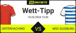 Unterhaching Duisburg Wett Tipps