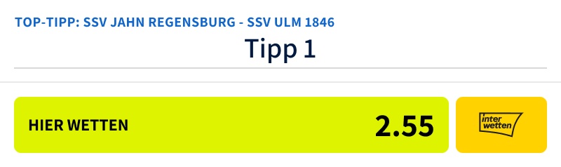 ssv jahn regensburg ssv ulm wett tipp