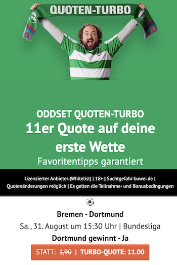 Oddset Boost Bremen