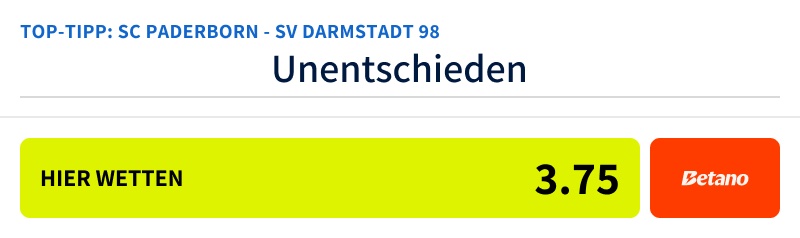 Paderborn Darmstadt Unentschieden