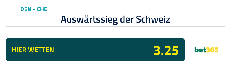 Der Top-Tipp zur NL: Daenemark - Schweiz, 5.9.24