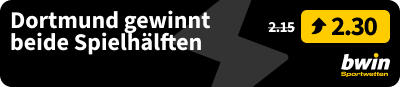 Boost bei Bwin für BVB - Celtic am 1.10