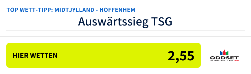 Unser Top-Tipp zu FCM - Hoffenheim am 25.9.24