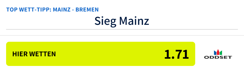 Onlybet Tipp: Mainz - Bremen, 15.9.24