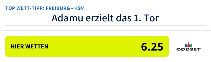 Adamu trifft gegen HSV