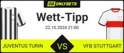 Juve vs Stuttgart Wetten, Quoten und mehr