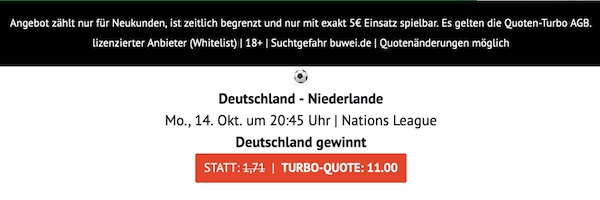 oddset quoten turbo auf deutschland gewinnt gegen die niederlande