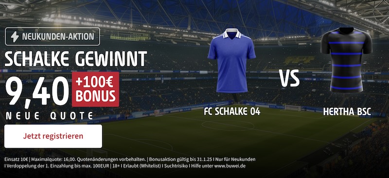 Schalke Sieg Boost Tipico