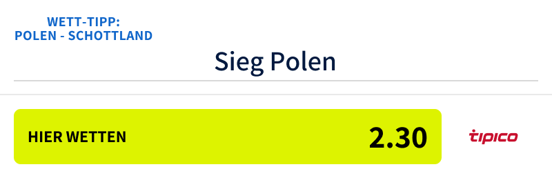 Tipp auf Polen, 18.11.