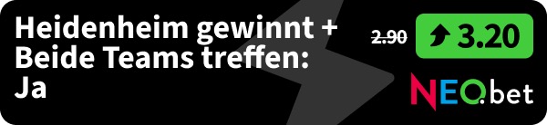 1 fc heidenheim fc st gallen wett tipp