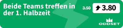 ODDSET Boost auf Kiel vs. TSG, 18.1.25