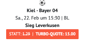 ODDSET Bayer 04, 22.2.