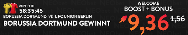 BVB Boost NEO.bet, 22.2.