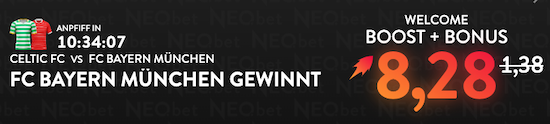 NEO-bet FCB Boost, 12.2.