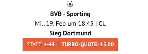 ODDSET BVB, 19.2.