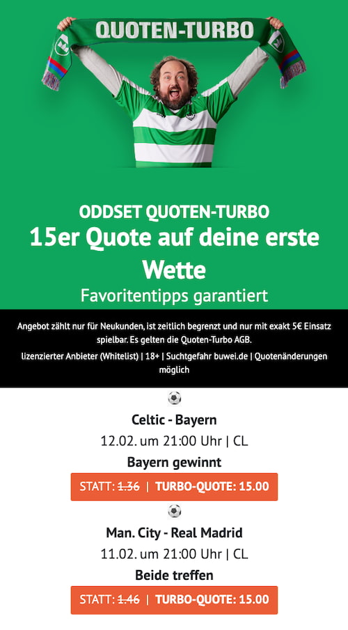 ODDSET Turbo, 11.2.